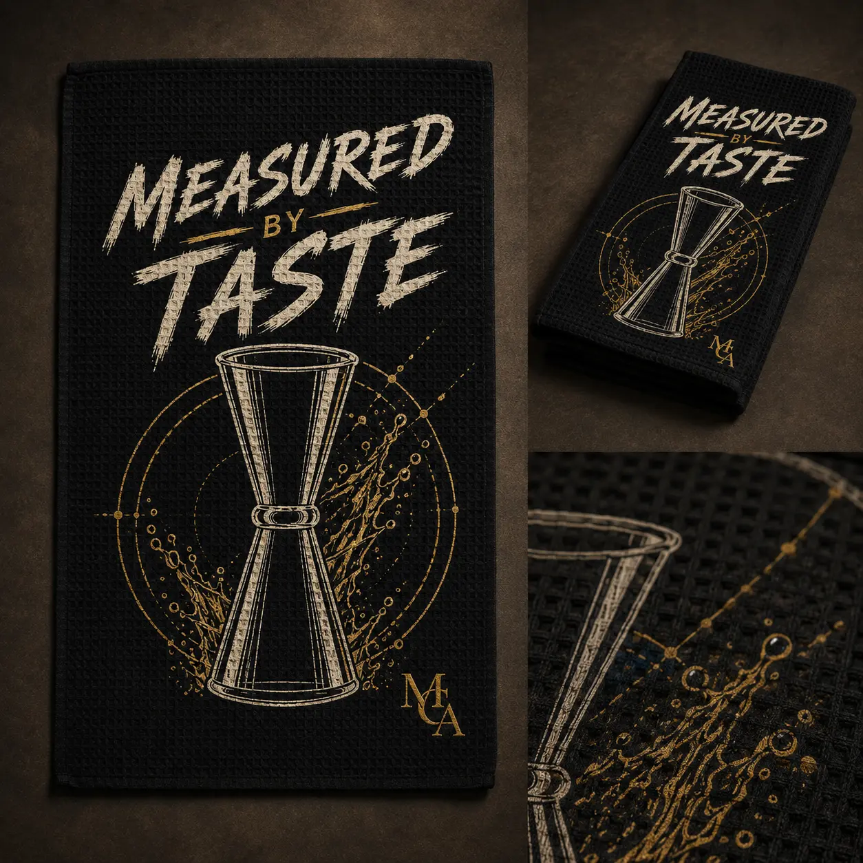 Measured by Taste Bar Towel