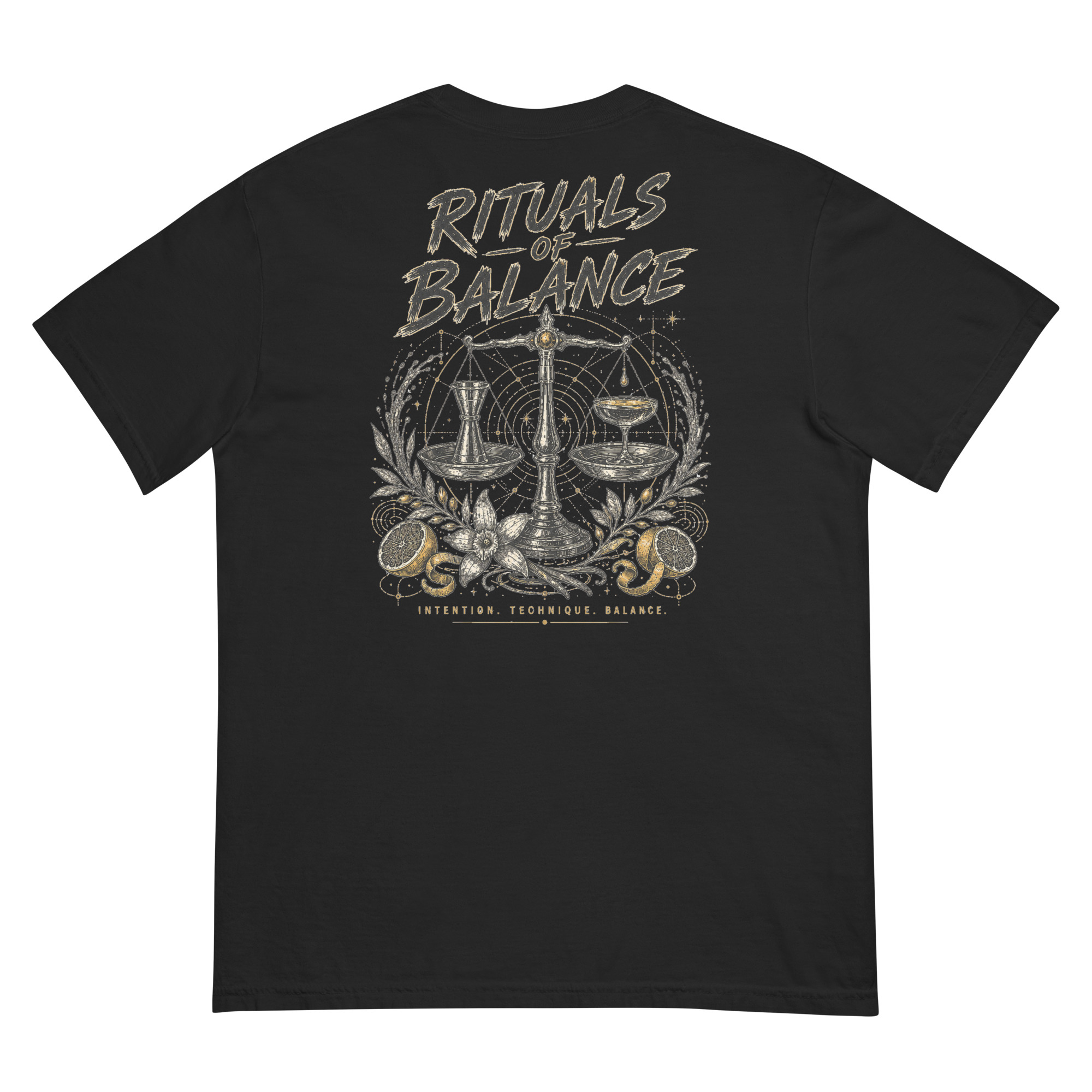 MCA — Rituals of Balance — T-shirt lourd unisexe – Image 2