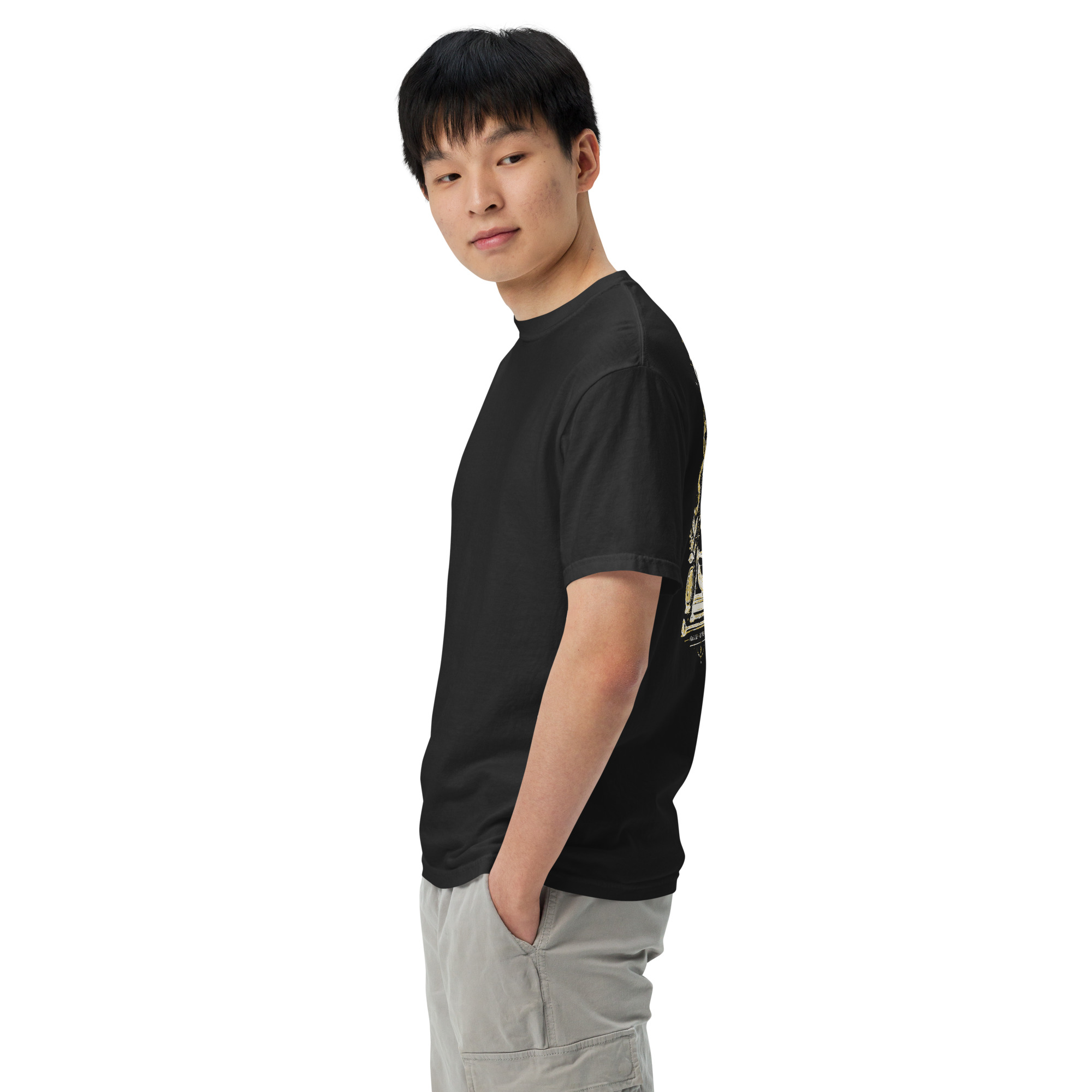 MCA — Balance Is the Blueprint — T-shirt lourd unisexe – Image 9