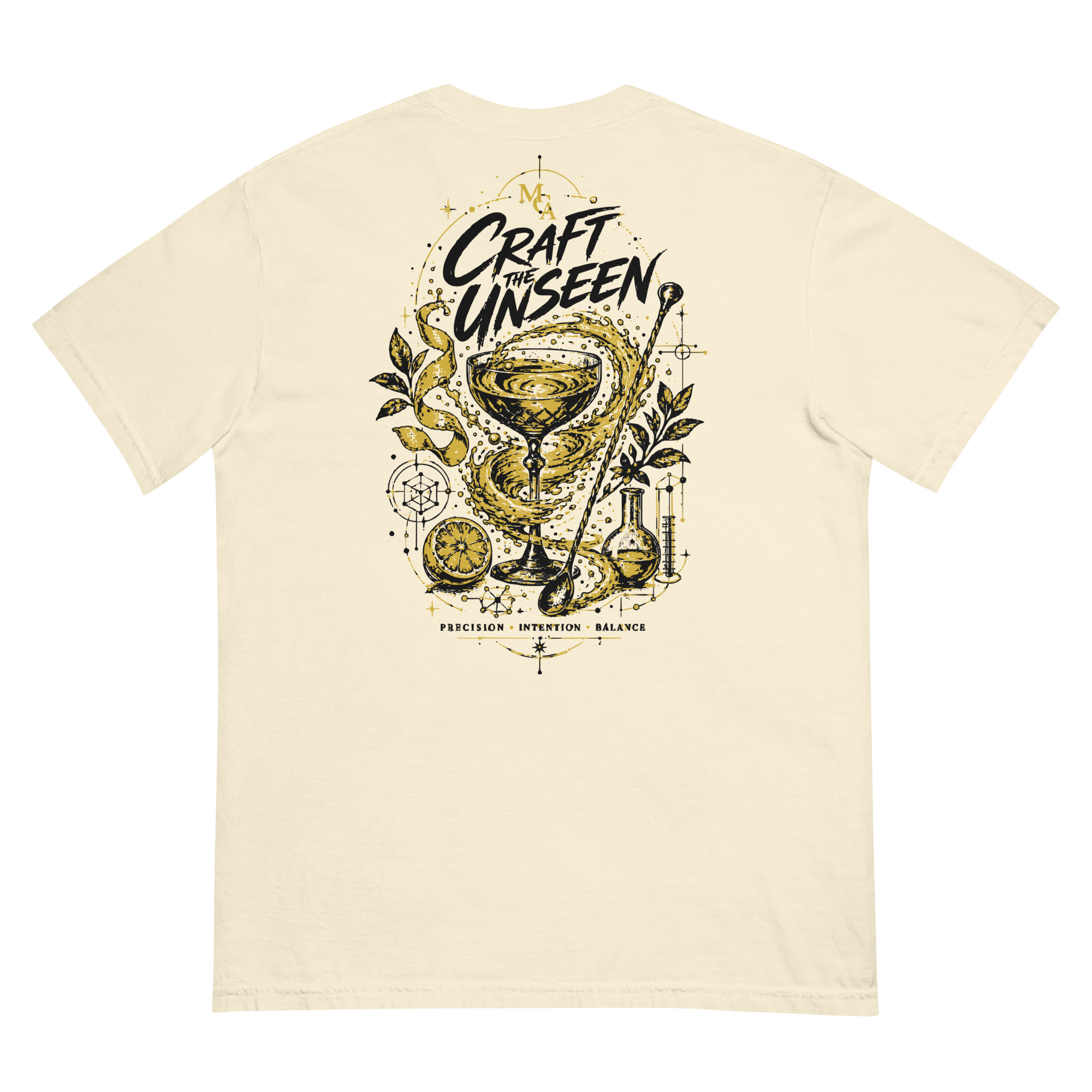 MCA — Craft the Unseen — T-shirt lourd unisexe – Image 4