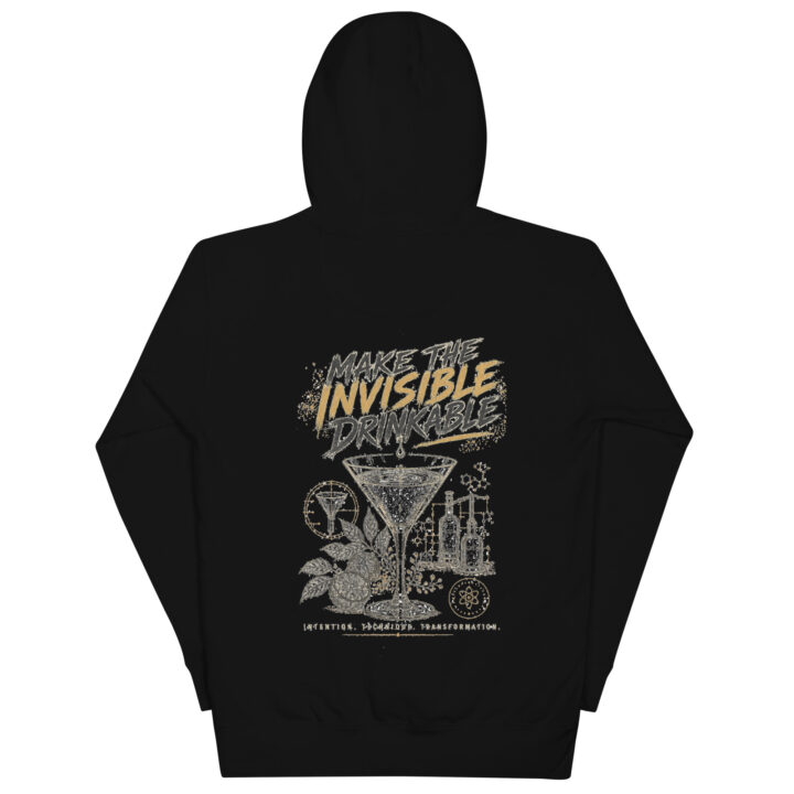 MCA — Make the Invisible Drinkable — Sweat à capuche premium unisexe